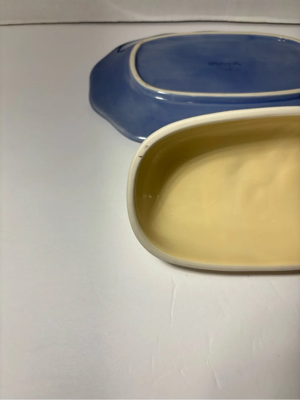 Pfaltzgraff lidded butter
